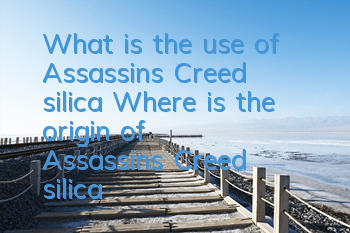 What is the use of Assassin's Creed silica (Where is the origin of Assassin's Creed silica)