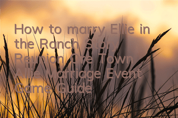 How to marry Ellie in the Ranch Story Reunion Ore Town (Allie Marriage Event Game Guide)