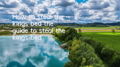 How to steal the king's bed (the guide to steal the king's bed)