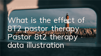 What is the effect of 8T2 pastor therapy (Pastor 8t2 therapy data illustration)