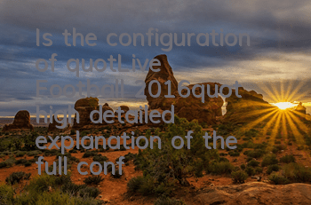 Is the configuration of 