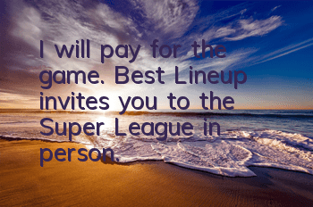 I will pay for the game. 