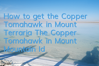 How to get the Copper Tomahawk in Mount Terraria? The Copper Tomahawk in Mount Mountain Id and Attributes