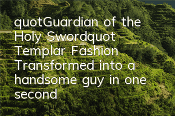 "Guardian of the Holy Sword" Templar Fashion Transformed into a handsome guy in one second