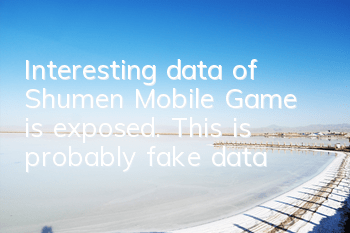Interesting data of 