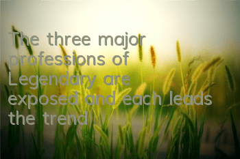 The three major professions of 