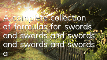 A complete collection of formulas for swords and swords and swords and swords and swords and swords and swords and swords and swords and swords and swords and swords and swords and swords and swords and swords and swords and swords and swords and swords a