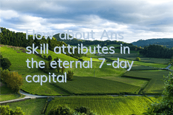 How about An's skill attributes in the eternal 7-day capital?