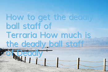 How to get the deadly ball staff of Terraria? How much is the deadly ball staff of Deadly ball staff ID