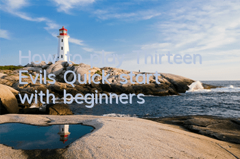 How to play Thirteen Evils? Quick start with beginners