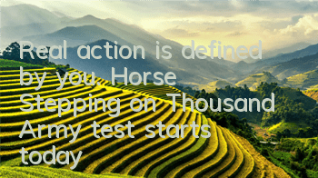 Real action is defined by you. 
