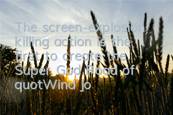 The screen-explosion killing action is the first to create the Super God Road of 