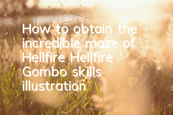 How to obtain the incredible maze of Hellfire? Hellfire Gombo skills illustration