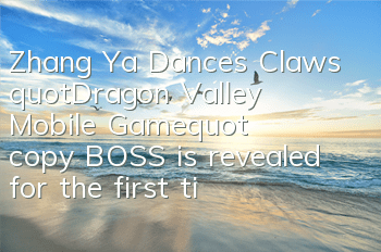 Zhang Ya Dances Claws 