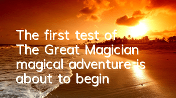 The first test of 