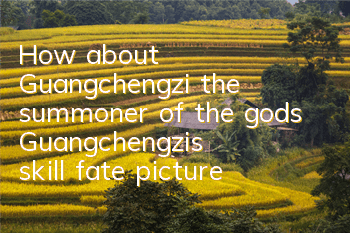 How about Guangchengzi, the summoner of the gods? Guangchengzi's skill fate picture